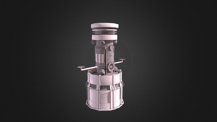 SAT01 Body (Satellite) 3D Model