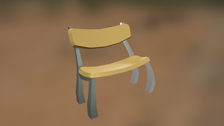 板凳 3D Model