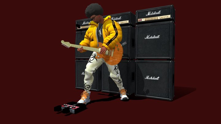 Jimi EndRIX Junior – Gratis 3D-model STL