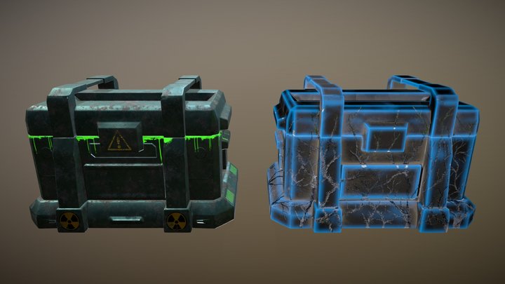 Cajas 3D Model