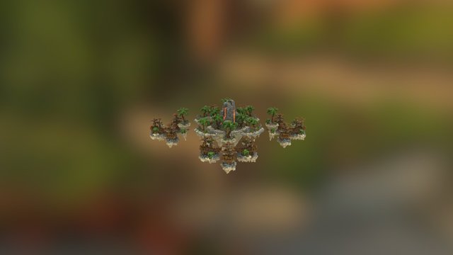 Skywars Stranded 400x400 3D Model