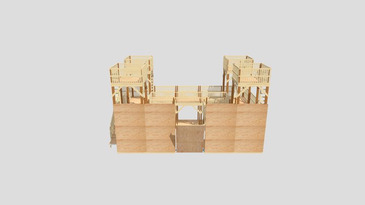 East Campus 2023 Fort 3D Model