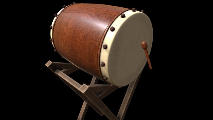 Bedug 3D Model