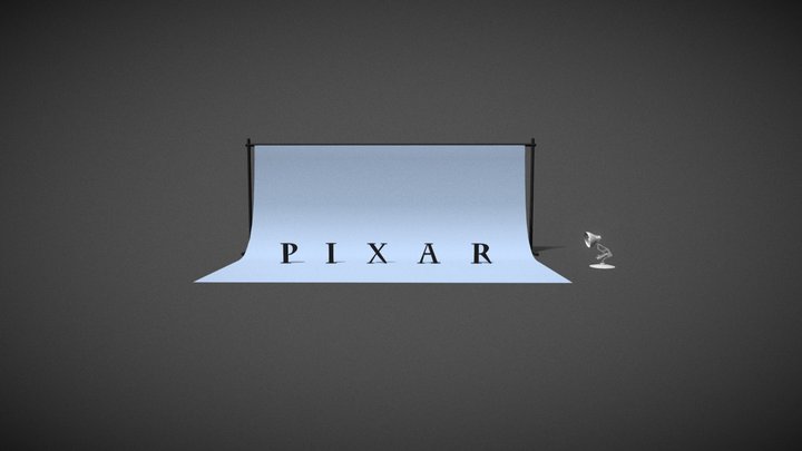 Pixar lamp (animation) 3D Model