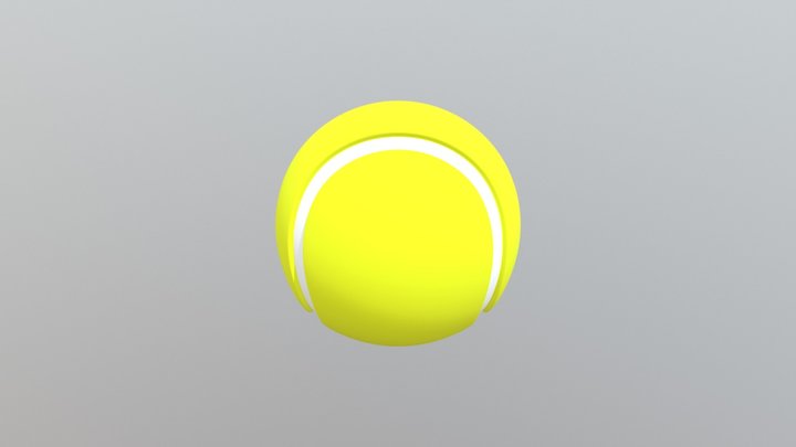 Tennis ball 3D Model