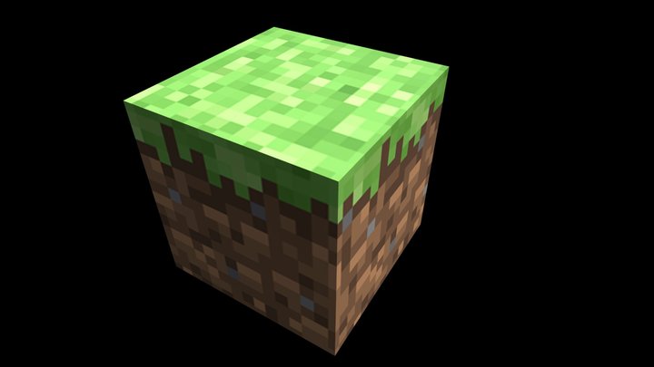 Minecraft Box 3D Model