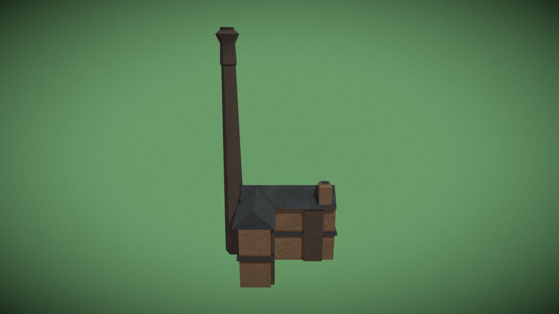 small factory (background building)