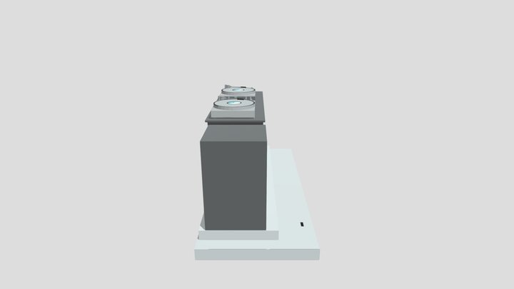 DJ BOOTH 3D Model