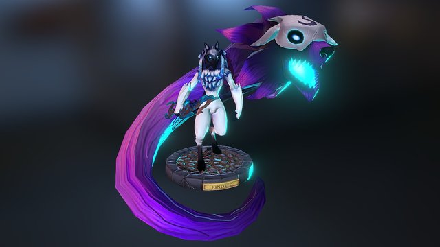 Kindred - League of legends 3D Model