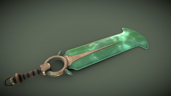 Fantasy Sword – Free 3D Model STL