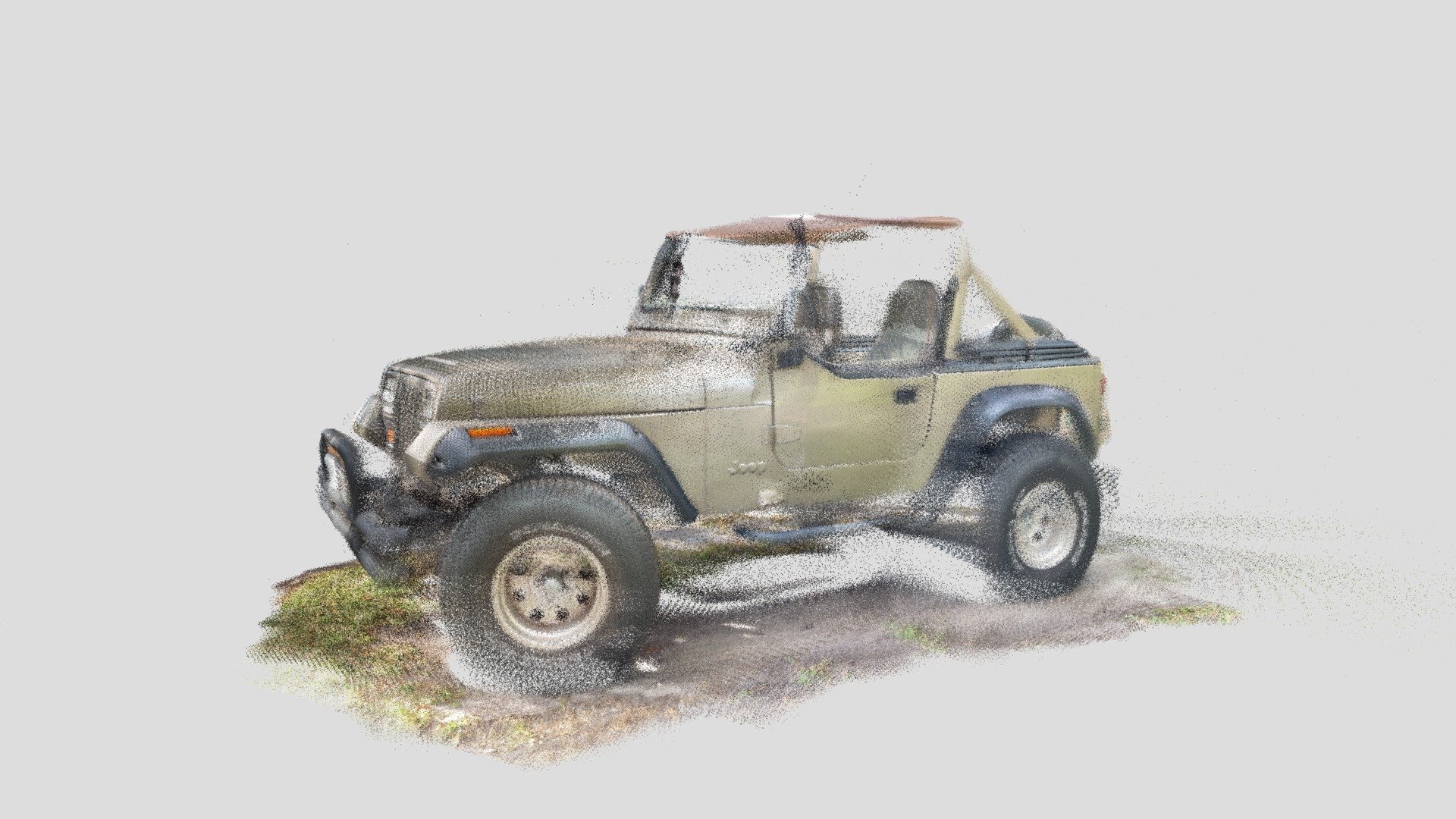 1989 Jeep Wrangler iPhone 12 scan