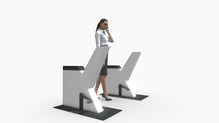 Biciclete incarcare 3D Model