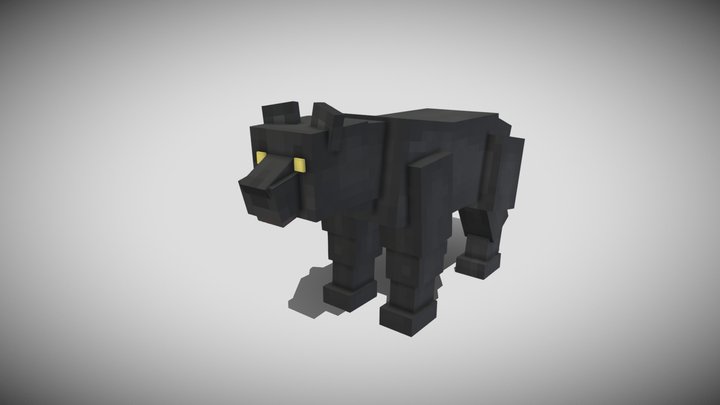 Black Panther 3D Model