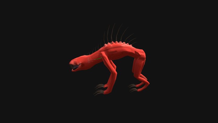 ArtStation - SCP-939 3D Model