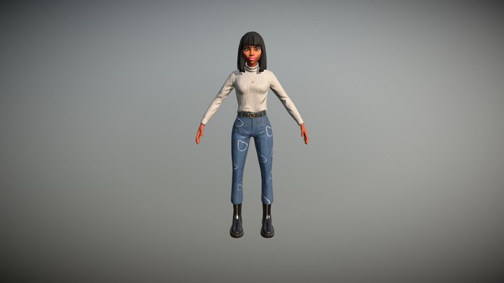 Girlfriend - Therapy 3D Model
