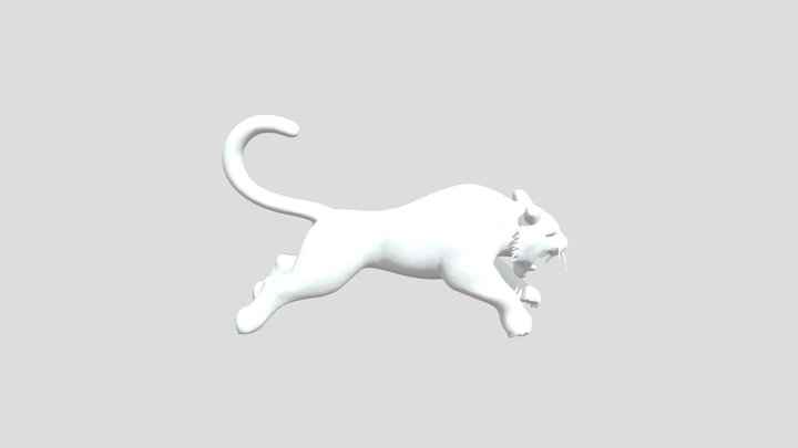 Tiger, Petrified – Modelo 3D gratuito STL