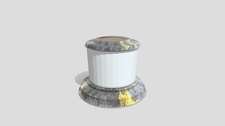 Canister textures 3D Model