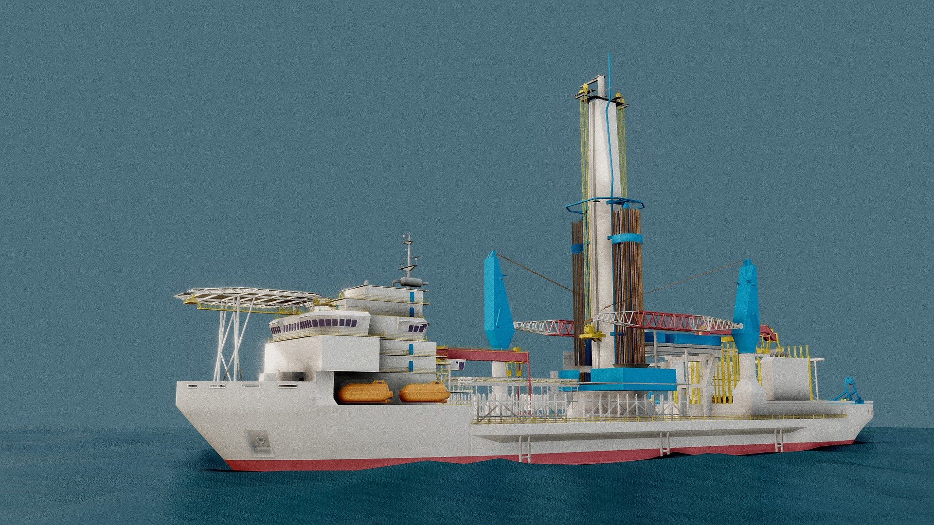rig vessel - 3D model by shashi.atin [15c4e28] - Sketchfab