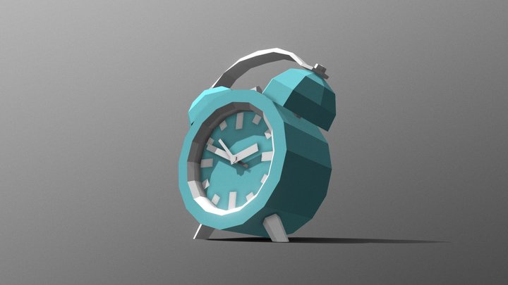 Alarm Clock 3D Model