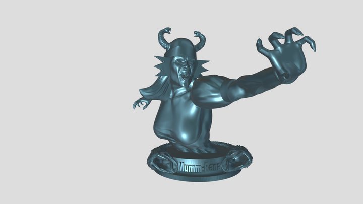 Mumm Rana Bust Thundercats by CG Pyro – Free 3D Model STL
