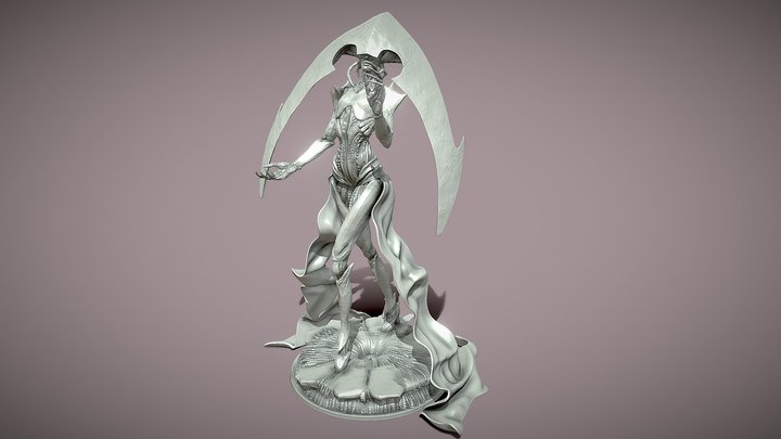 ELESH NORN FROM MTG FOR 3D PRINTING 3D Model
