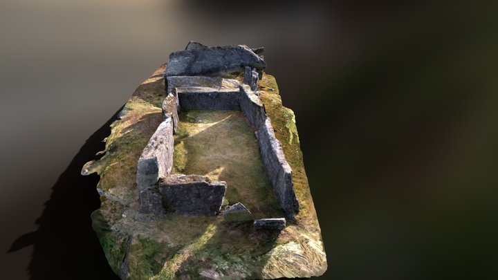 Stenkammargrav Jättakullen 3D Model