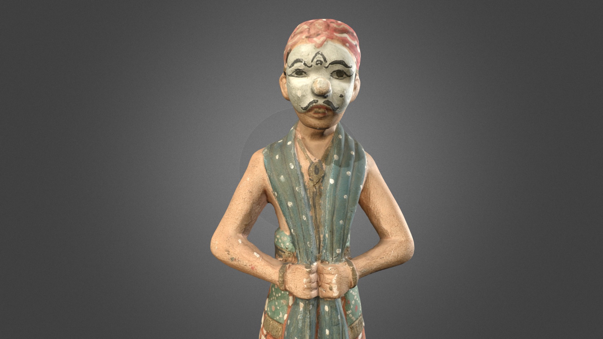 Wooden Statue Indonesia - Download Free 3D Model By ...