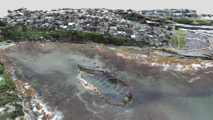 Gordons Scuba Trail - Conceptual Overview 3D Model