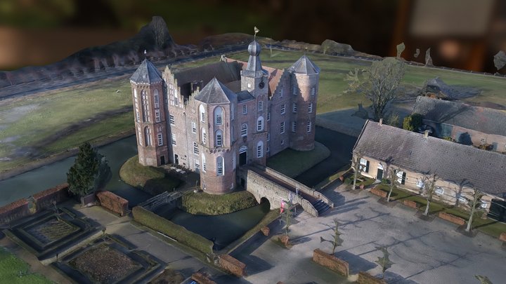 Croy Castle -RAWscan – Gratis 3D-model STL
