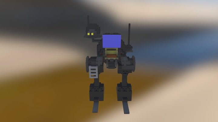 RobotBattleCockpit 3D Model