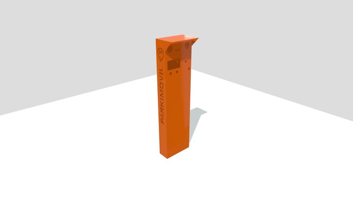 Gabinete Parkimovil 3D Model