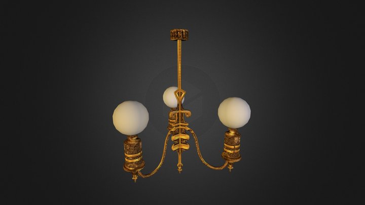 Lamp01.obj 3D Model
