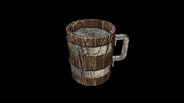 Beer Mug 3D Model