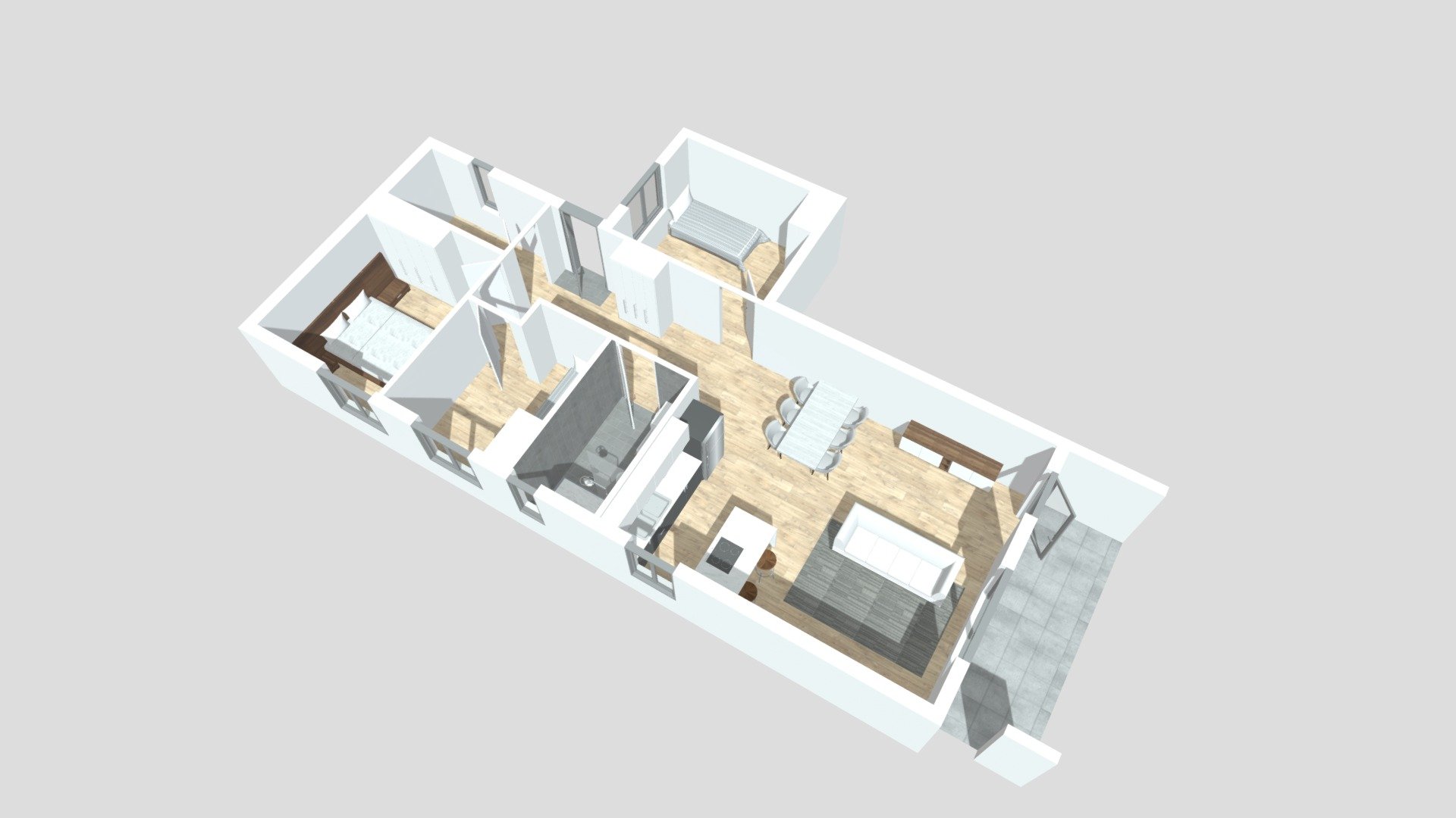 Asparskógar 5, Akranesi: 0204 - c - 3D model by 3Dhus (@iapp) [15ce93b ...