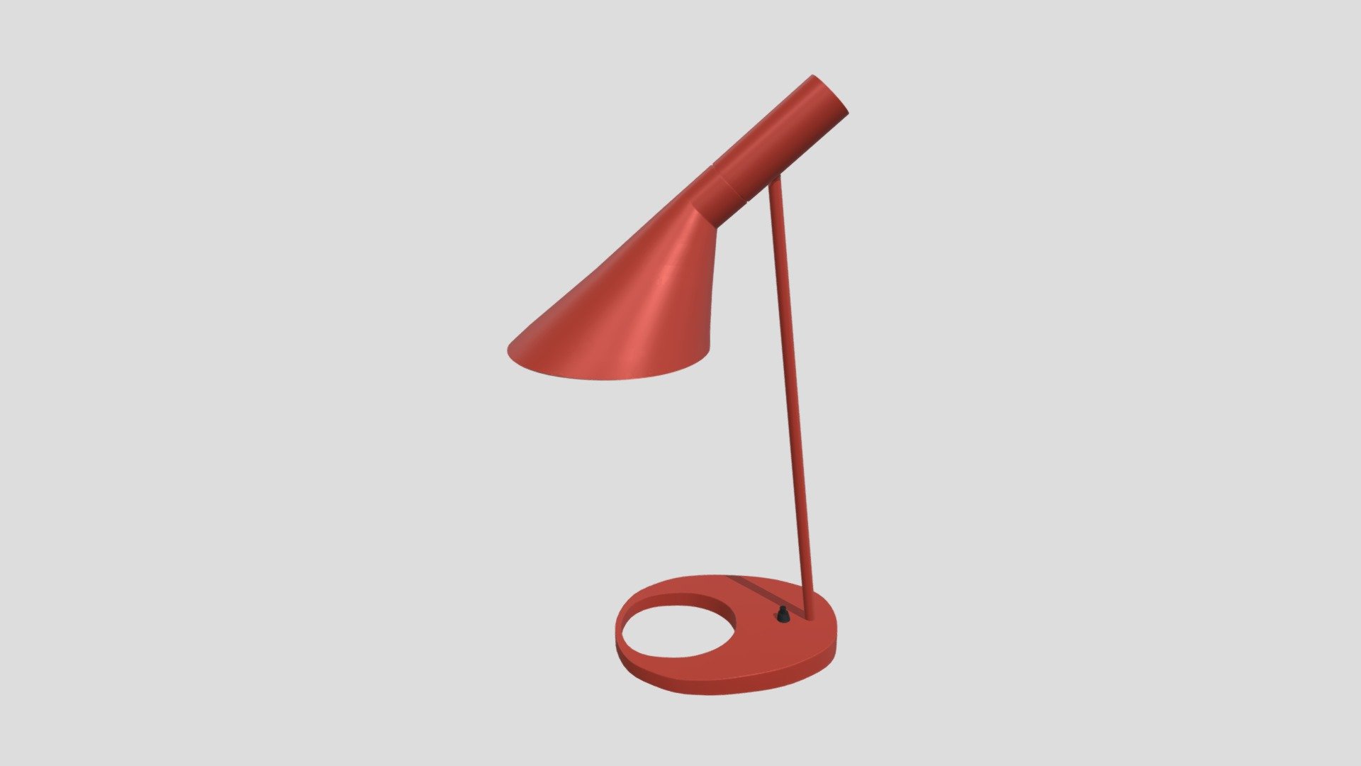 AJ Mini Table Lamp - Buy Royalty Free 3D model by 3DImaginationHub ...