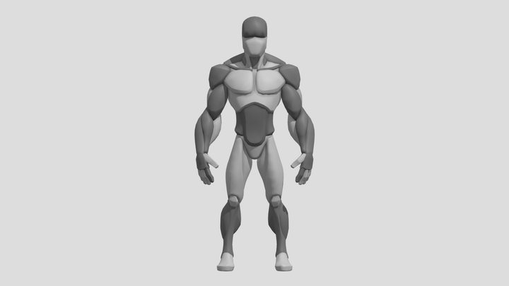 Flamm-SA-male 3D Model