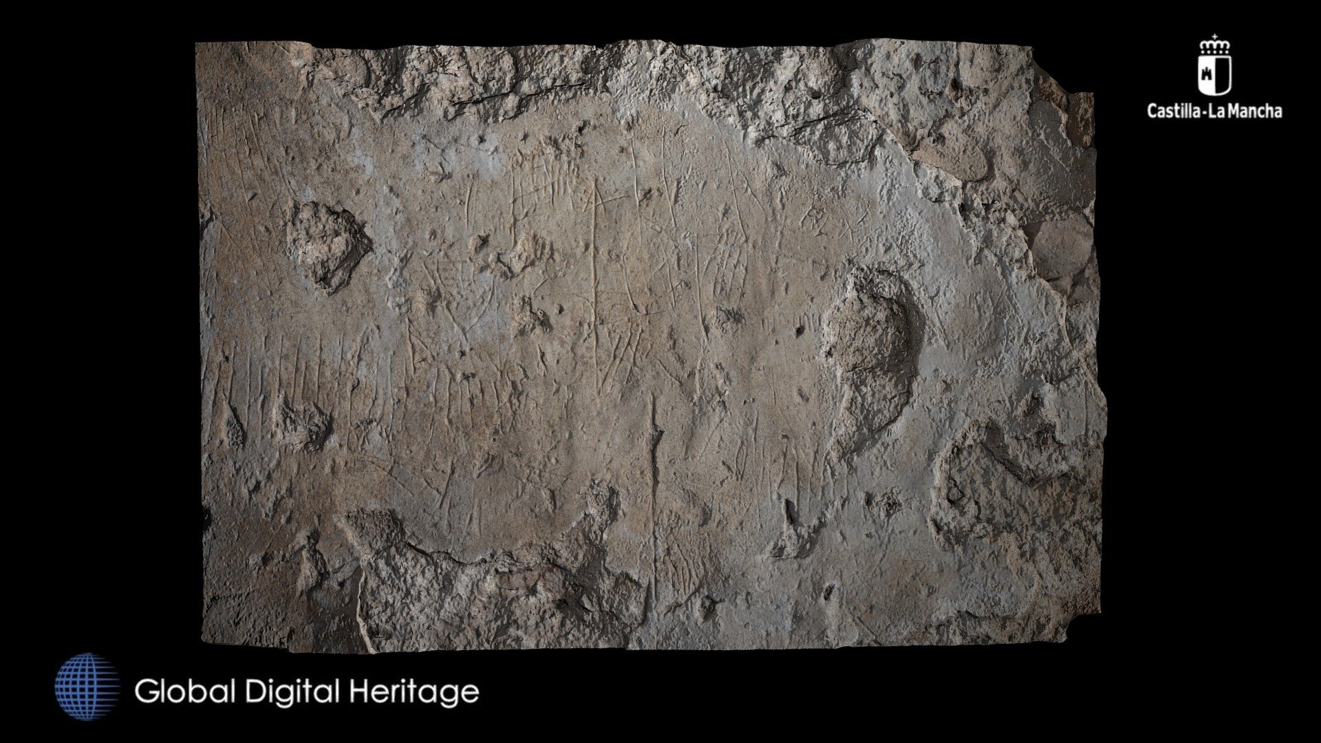 15th C. Graffiti, Calatrava la Vieja, Esp
