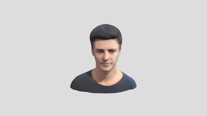 The flash`s face cw 3D Model