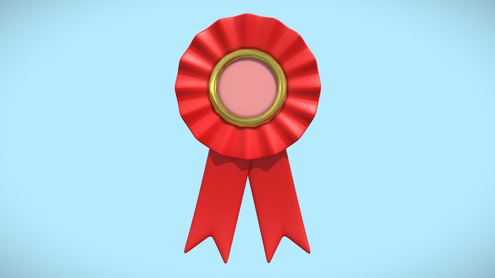 Ribbon-award 3D models - Sketchfab