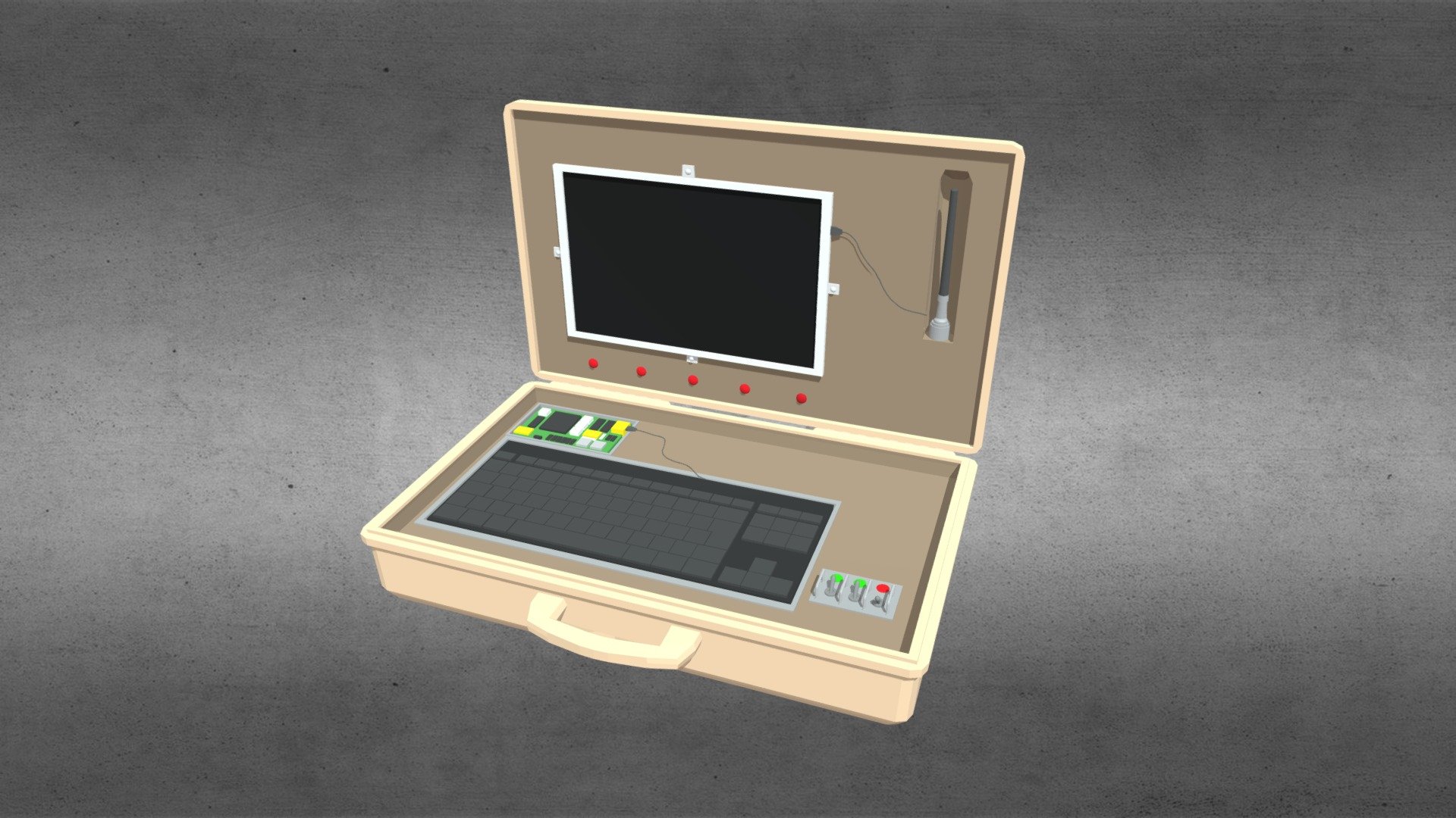 Bomb Defuser 3D model by FilleMoon [15cf7e7] Sketchfab