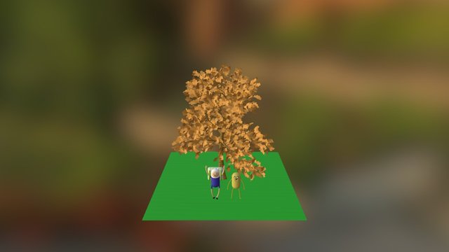 Adventure Time 3D Model
