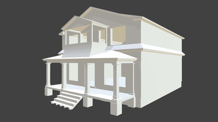 001 MM House WIP1 3D Model