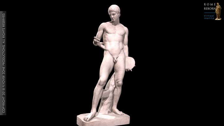 3D rendering of Discobolos