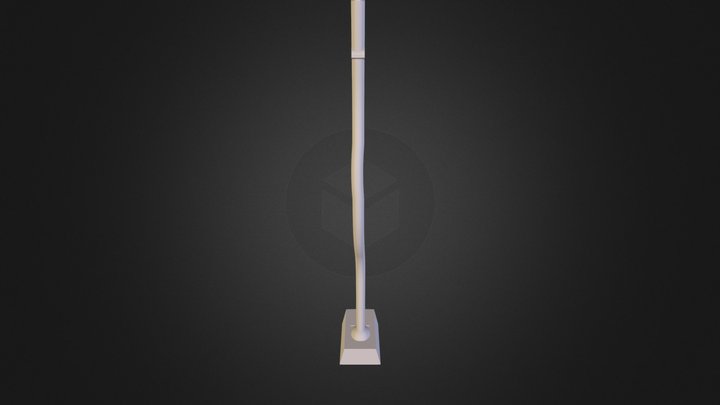 Flight Stick w/ Holo Screen 3D Model