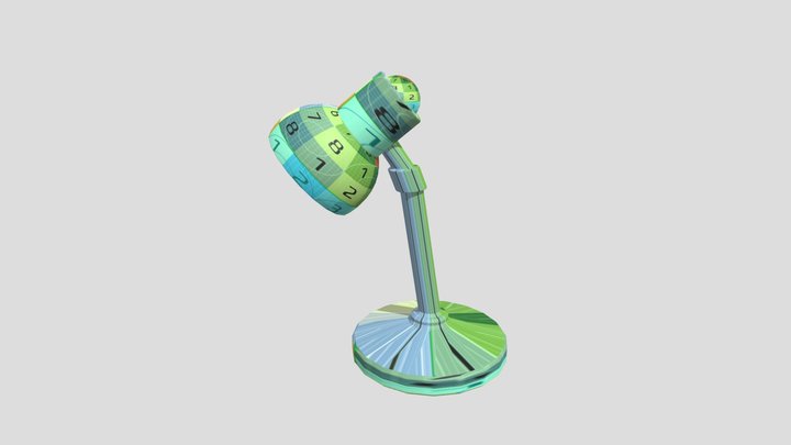 DESK LAMP UV 3D Model