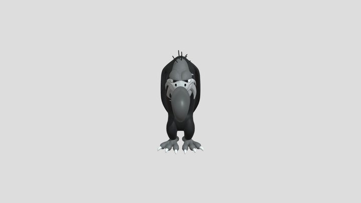 🦅 3D Vulture Model 3D Model