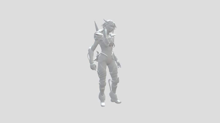 Horizon Apex Legends Animated (Skin Dark Matter) 3D Model
