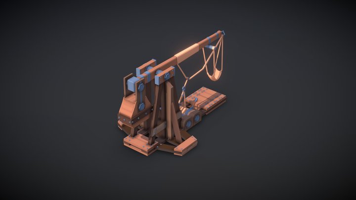 Trebuchet – Free 3D Model STL