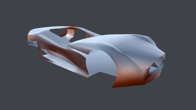 Auto2 Body 3D Model