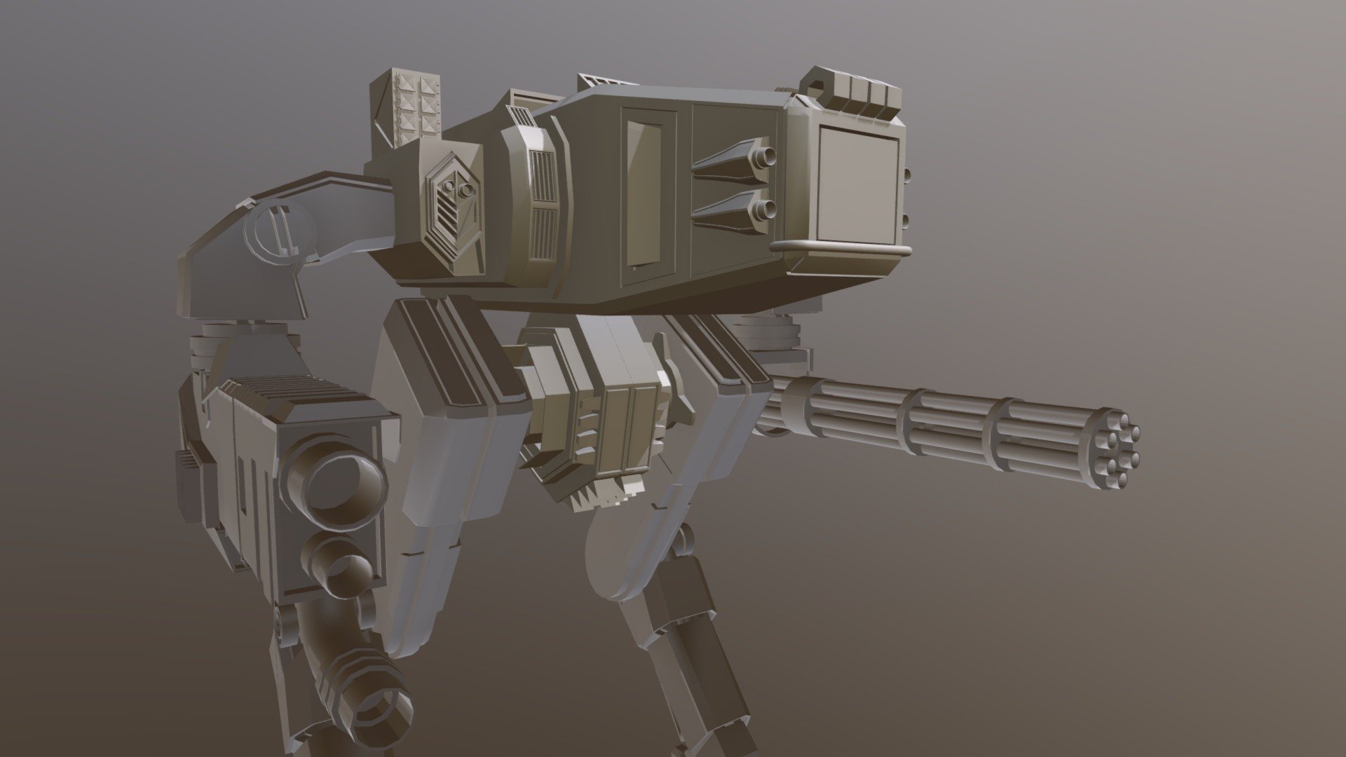 Mech Robot - Download Free 3d Model By Panther5 [15d4c0e] - Sketchfab